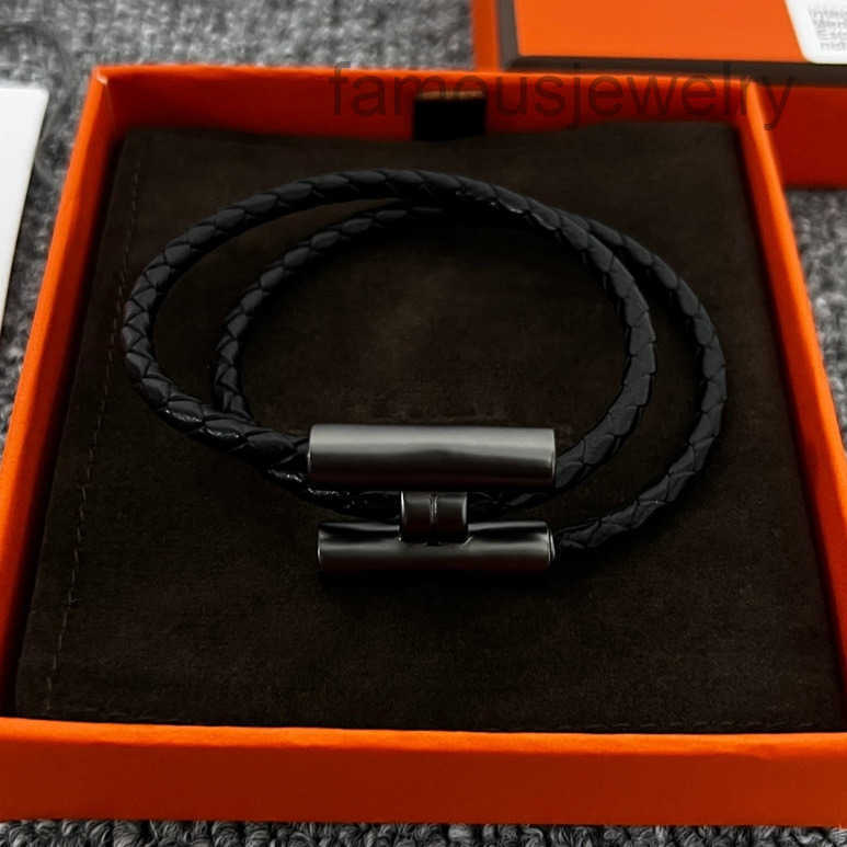 Tournis Tresse Bangles Sheepskin Bracelet Designer Cuff Bangle Counter Quality Titanium Steel Material Premium Gifts Offici8