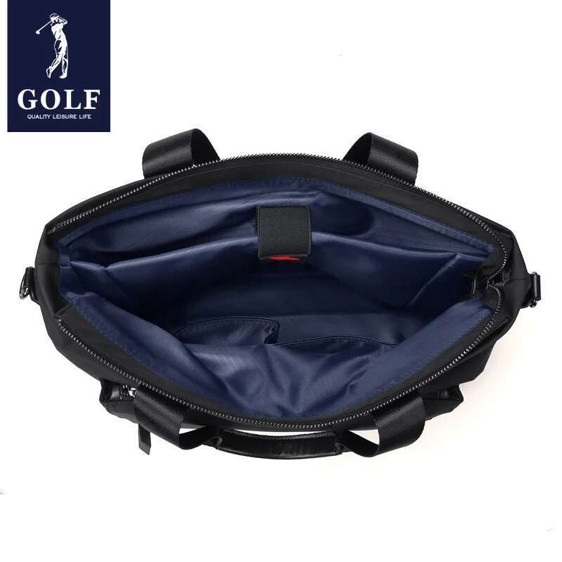 GOLF Briefcase Men's Canvas Handbag Large Capacity Computer Business Travel Official Leisure Commuter Bag