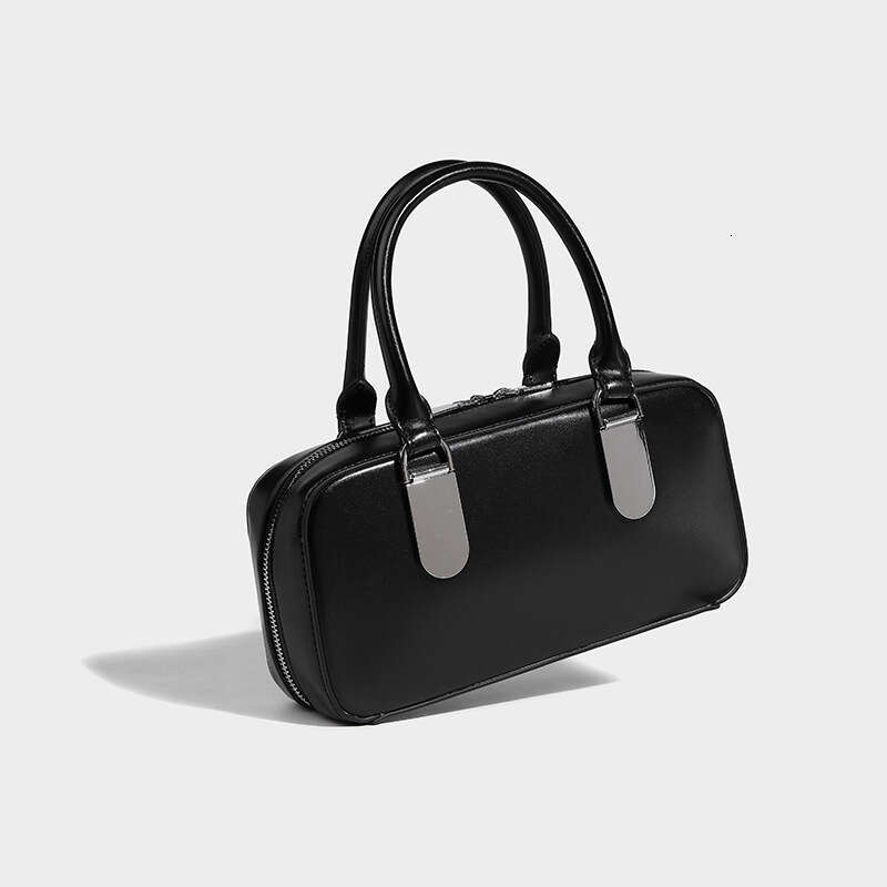 Designer Women's Bags Designer 2023 New High-End Boston With Niche Design, Bowling Pillow, Hand-Held One Shoulder Crossbody Fashion Bag