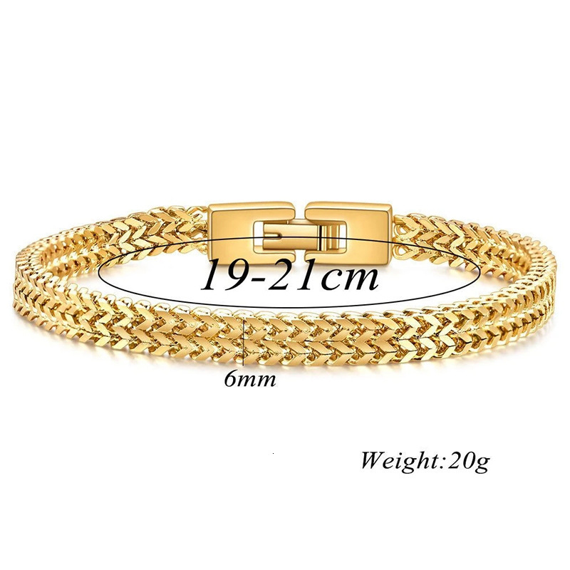 Top Source Trendy RapCap Stainless Keel Snake Chain Men's Fashion Personalized Titanium Steel Bracelet