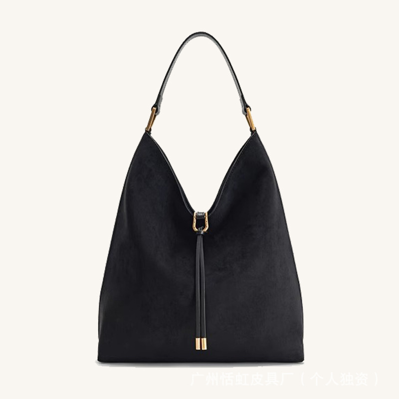 2025 new Tote bag for women Aria 2025 new hobo bag large capacity lazy style single-shoulder underarm bag