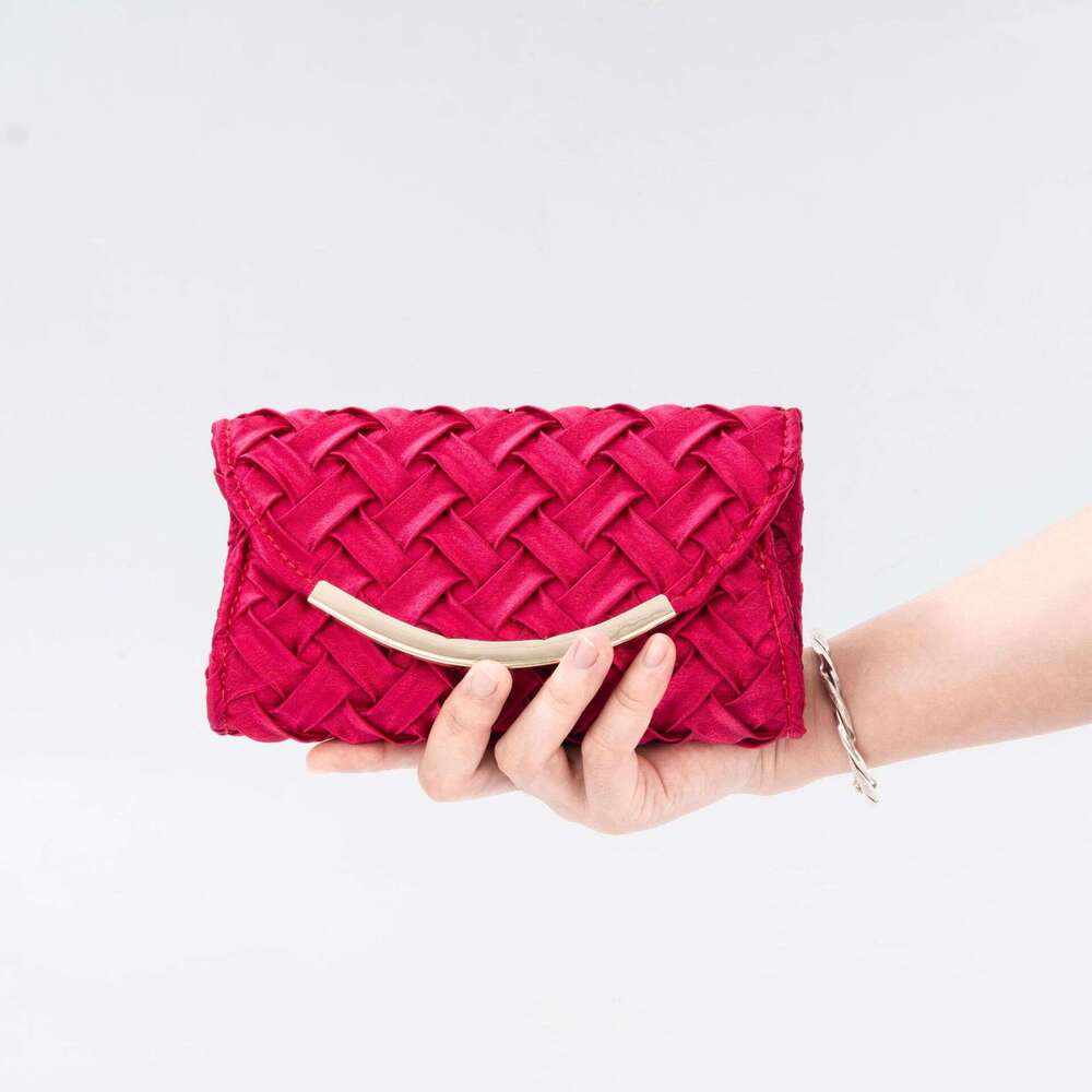 Dinner Bag New Champagne Color Versatile Dress Evening Package Exquisite Pleated Bridal Handbag Cheongsam Bag KQ