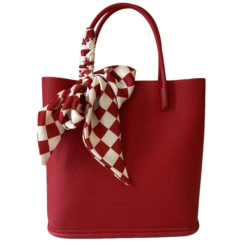 Wedding Women S Red Wedding Bag Bride New Style Niche High End Large Capacity French Tote Handbag