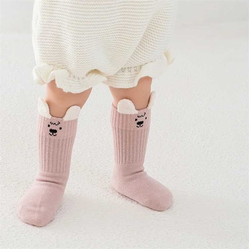 Cute Kids Socks For Girls Boys Soft Cotton Baby Toddler Boy Girl Sock Cartoon Childrens Short Socks Autumn Winter 0-8Years New G251124