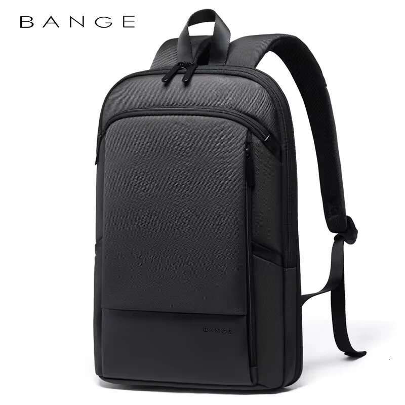 BANGE Men Business Waterproof 15.6" Laptop Backpack Male Classic Fashion Travel Moto&Biker Light Scalable Shoulder Bags