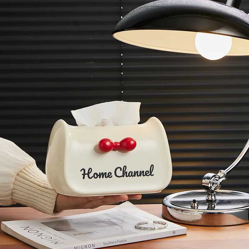 1pc Creative Dinner Napkin Holder Premium Desktop Tissue Box for Living Room and Coffee Table Decor Creative Napkin Storage BoxM251124