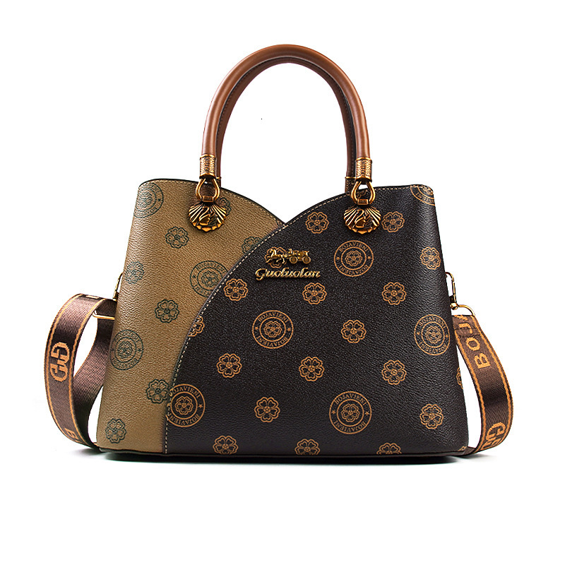 Old Flower Tote New Style For Women S Commuting Large Capacity Fashion Handheld Mom S Bag Crossbody Tote Bag Tote Bag