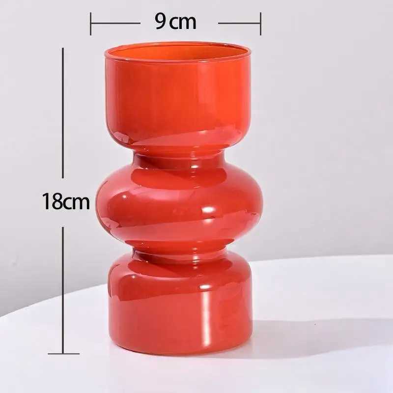 Nordic Creative Personty Retro Glass Vase Hydroponic Plant Table Vase DIY Flower Arrangement Container New C251124