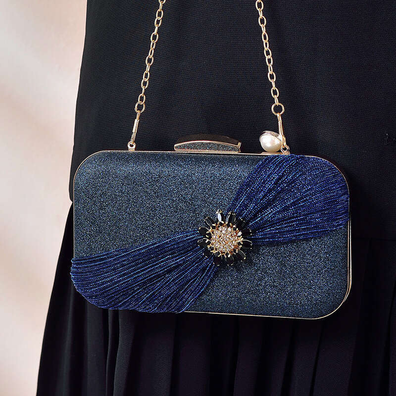 Dinner Bag New Korean Version Trendy And Fashionable Dinner Evening Party Niche Design Single Shoulder Chain Bag Women S Bag KQ