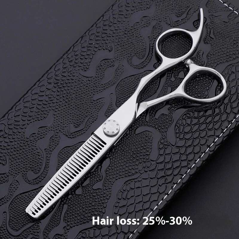6.0 Inch VG10 Steel Salon Hair Stylist Professional scissors Thinning Shear Hairdressing Scissors