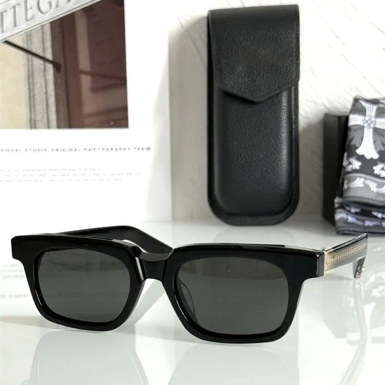 Designer Sunglasses See You in Tea CHR style High Quality Fashion UV400 Square Travel Trendy Men Retro Optical Frame can Customized prescription myopi