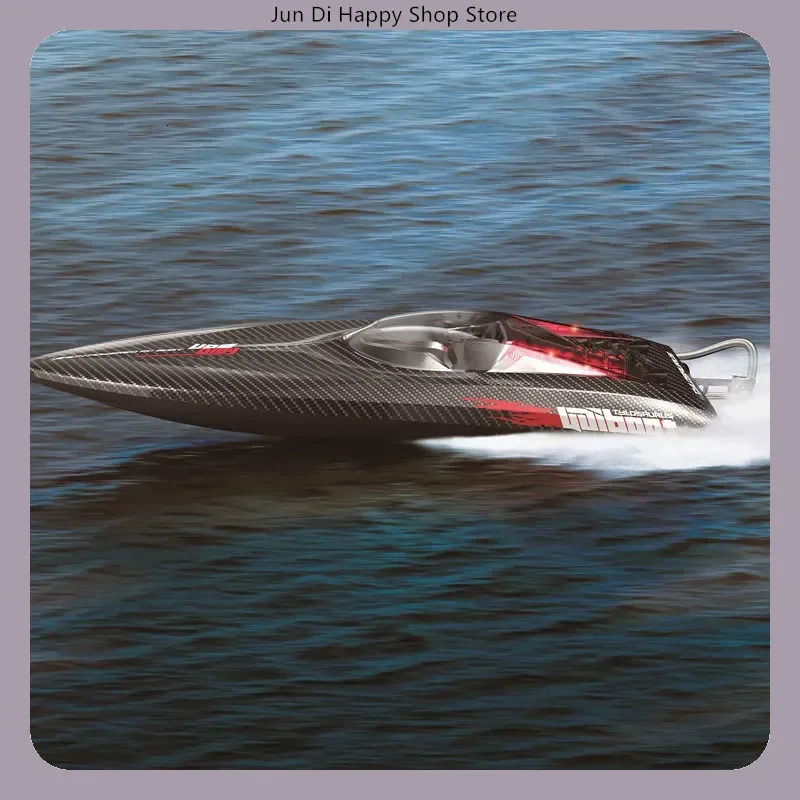 Udi022 HighSpeed WaterCooled Brushless RC Boat Adult Toy Gift Large Remote Control Speedboat with Carbon Fiber Pattern 251113