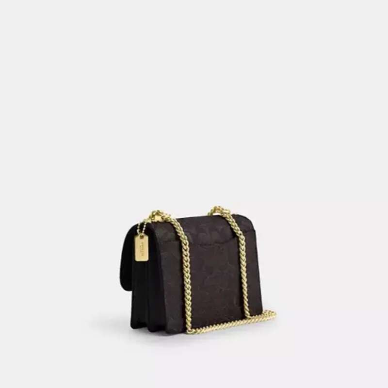 Mini Klare Crossbody Underarm Shoulder Fashion Chain Purse Leather Small Flap Square Bag for Women Daily CW206