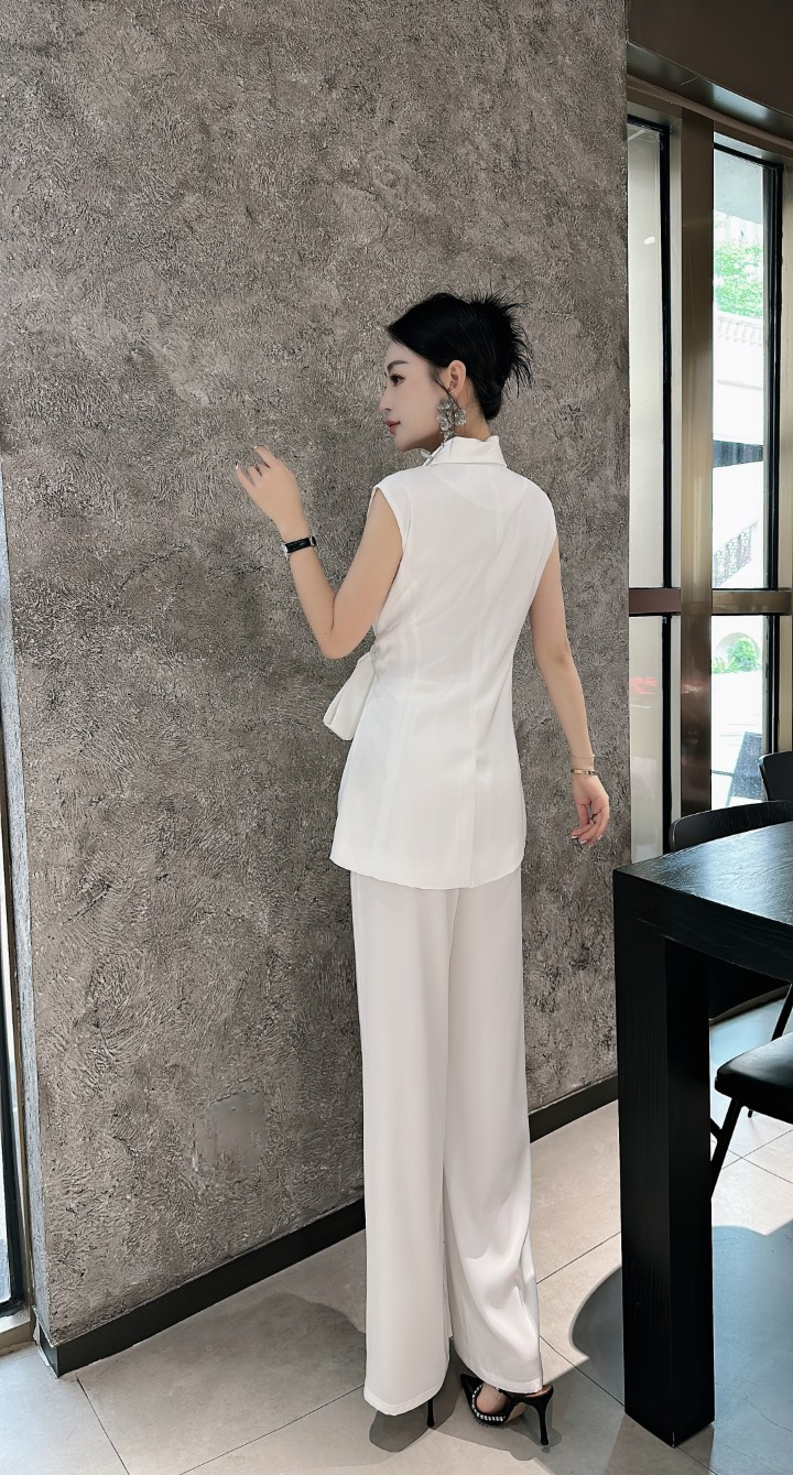 womens blazer womens casual suits business Vogue Paris 2025 Fashion Week Show Customized Fashion Tailored clothing.M19
