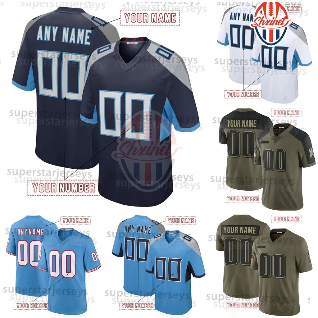 1 Cam Ward 2025 Salute to Service Football Jerseys Will Levises Pollardc Simmons Sweat Hooker Custom Stitched Embroidery Any Name Any Number