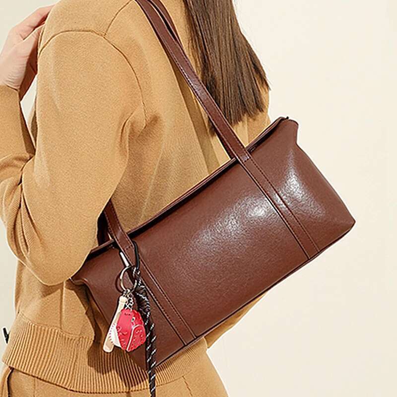 Designer Bag 2025 Burminsa Cow Genuine Leather Underarm Shoulder Bags For Women 2025 Designer Crossbody Purses Pillow Tote Ladies Handbags Luxury Bag