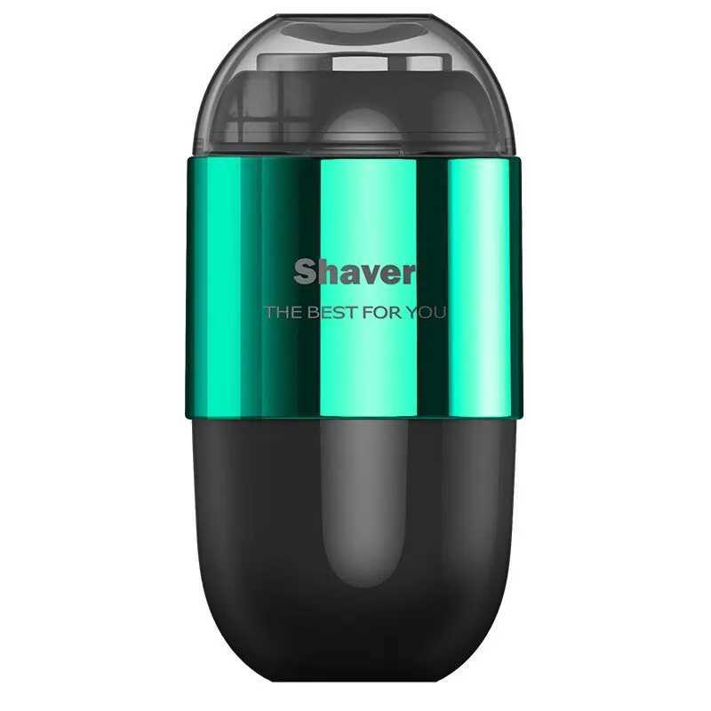 Electric Mini Shavers for Men Wet and Dry Rechargeable Mens Razor Waterproof Magnetic Portable for Travel Beard Shaving L251124