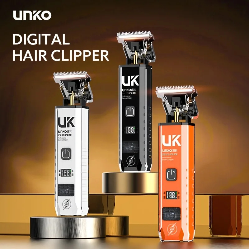 Professional Cordless Hair Clipper Rechargeable Electric Hair Trimmer for Men Kids Home Salon Use 251124