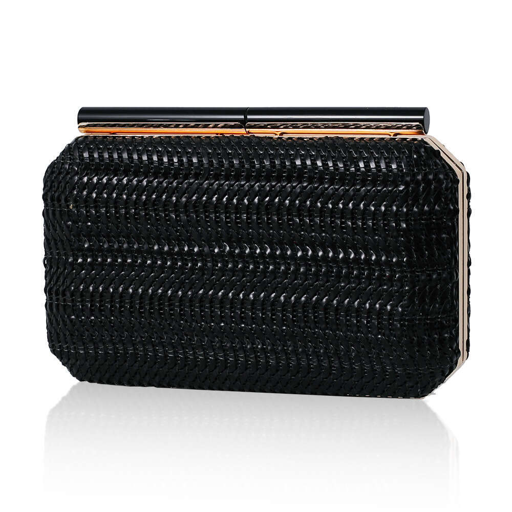 Dinner Bag New Knitted PU Banquet Style Single Shoulder Handheld Dress Versatile Evening Women S Bag KQ