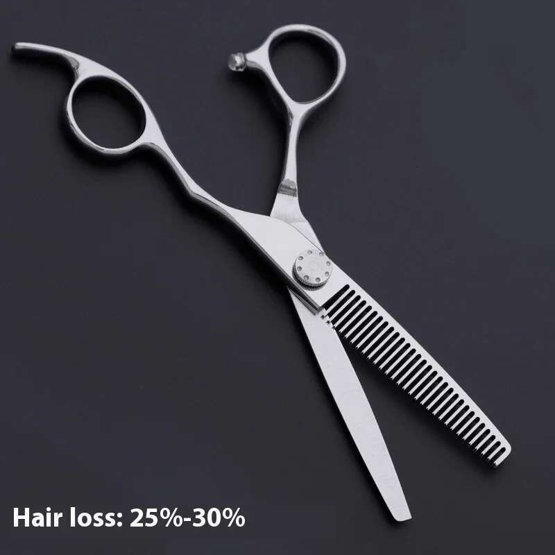 6.0 Inch VG10 Steel Salon Hair Stylist Professional scissors Thinning Shear Hairdressing Scissors