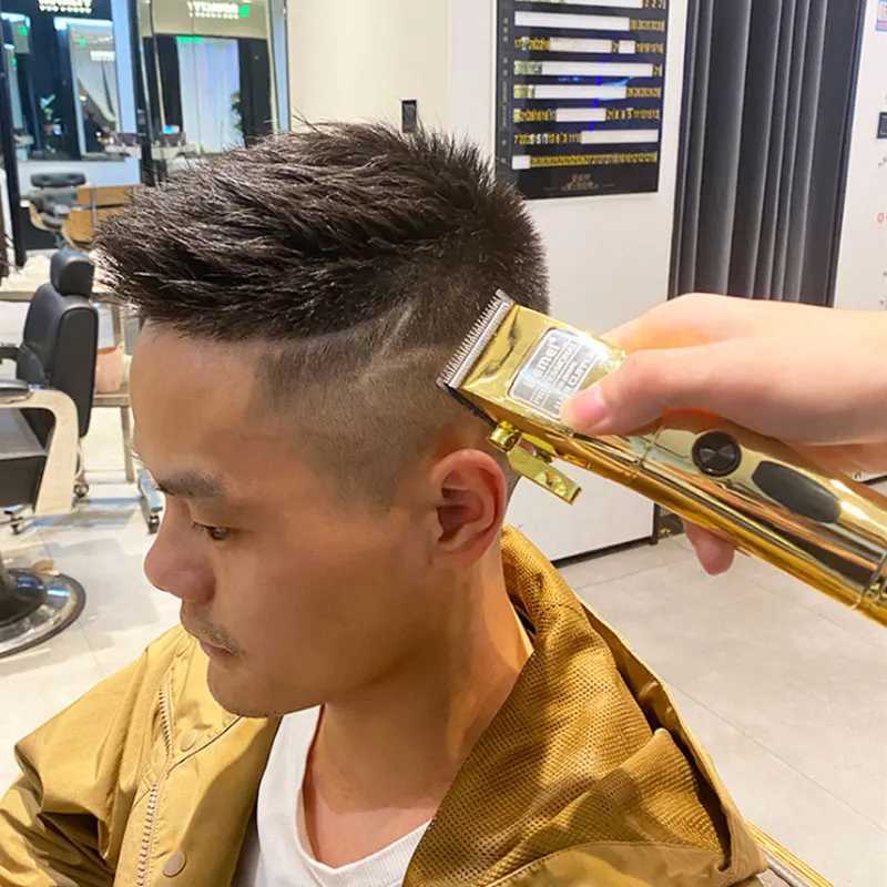 Kemei 2850Pg Adjustable Fading Blending Hairdressing Hair Clipper Men Professional Hair Trimmer Electric Beard Hair Cutting Too L251124