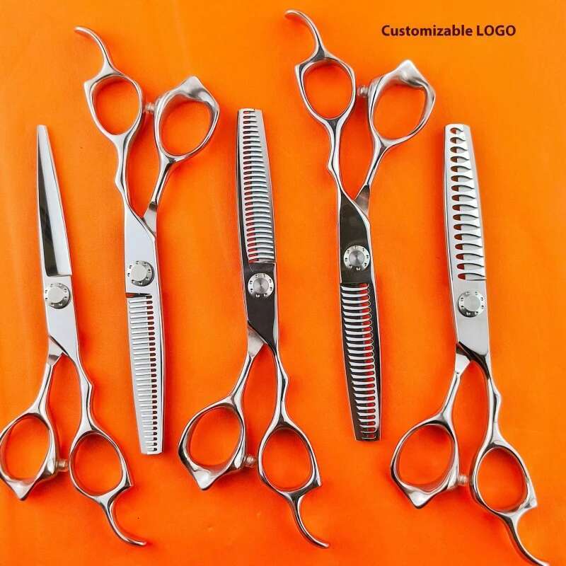 High-Quality 6 Inches Barber Thinning Shears Ideal for Professionals and At-home Grooming Needs