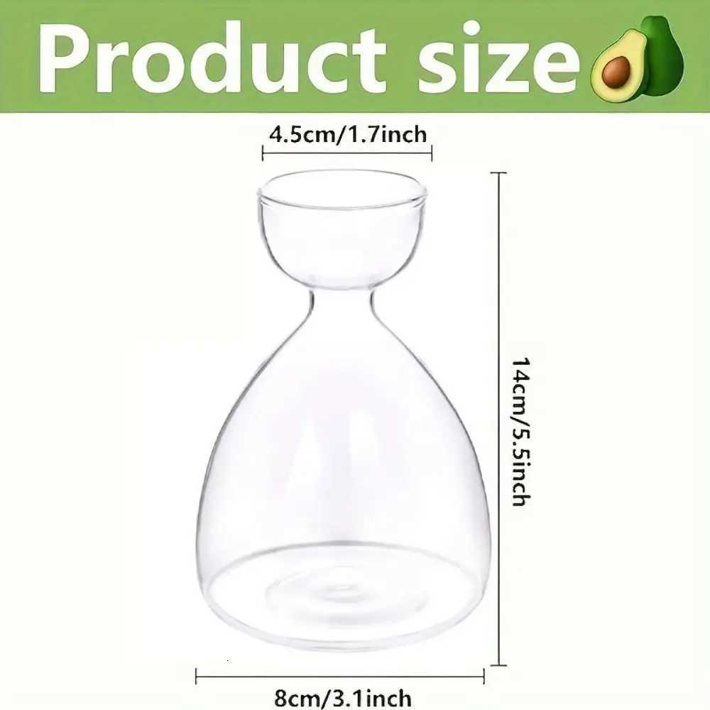 Small Planting Vase Simple Exquisite Hydroponic Bottle Heat-resistant Transparent Breeding Container Indoor C251124