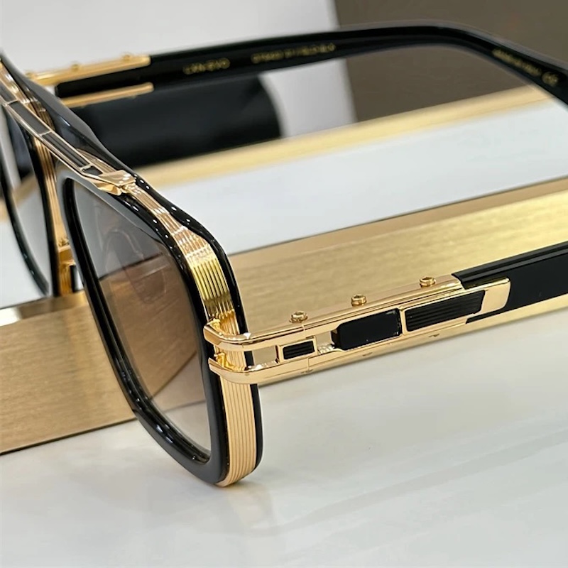 Mach LXN EVO Sunglasses High-Quality DTS403 Square Classic Retro Luxury Designer Brand Fashion Men Driving Vintage Oversized Trendy Travel Vacation UV