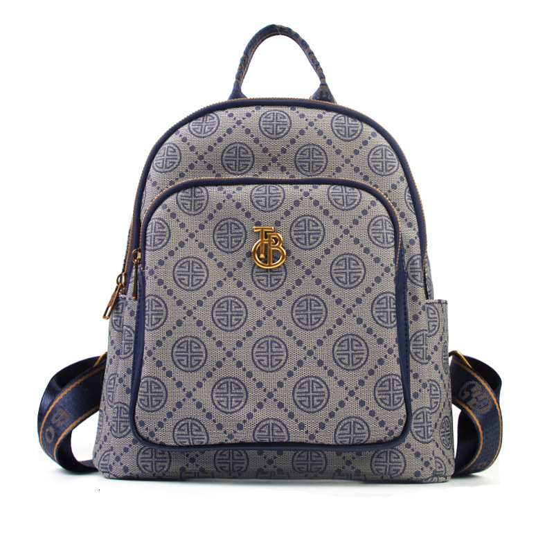 Backpack Women S Printed High End Fashion Versatile Backpack Large Capacity Trendy And Lightweight Travel Backpack Tote Bag