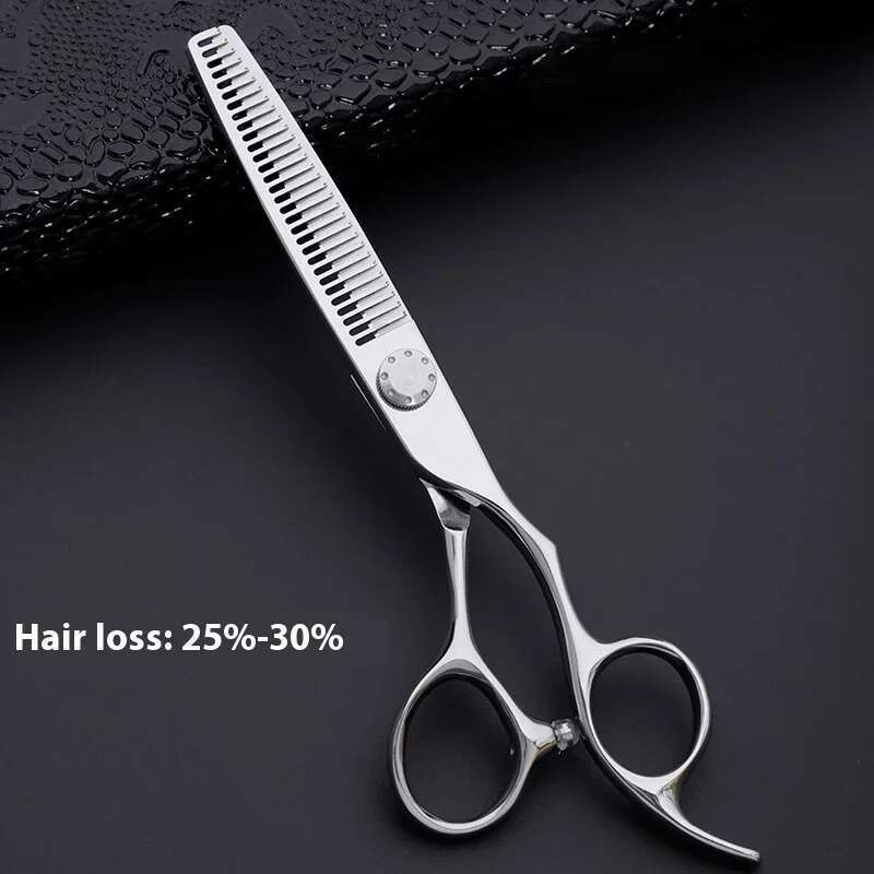 6.0 Inch VG10 Steel Salon Hair Stylist Professional scissors Thinning Shear Hairdressing Scissors