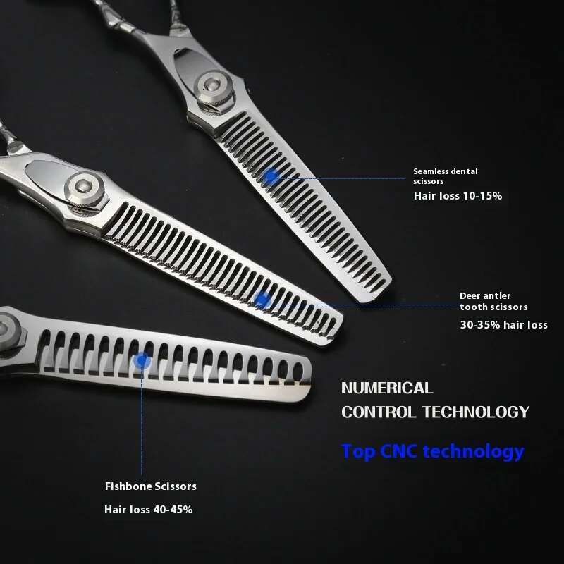 6-inch high-end salon hairstylist hairdressing scissors, flat haircuts, dental clippers, thinning haircuts, and hairdressing scissors