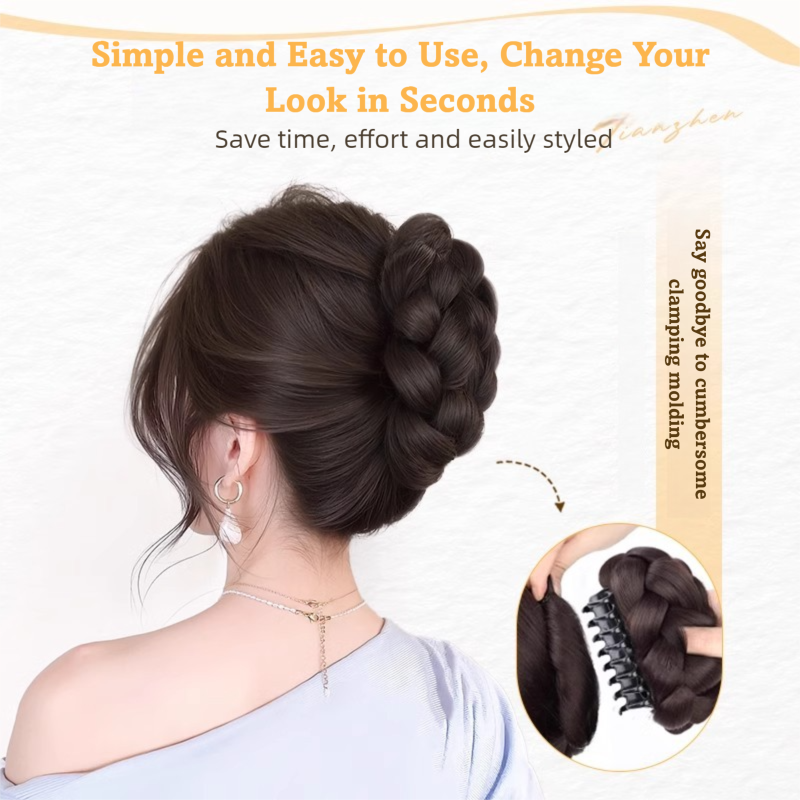 Elegant High-Temperature Resistant Hair Extension Durable & Natural-Looking