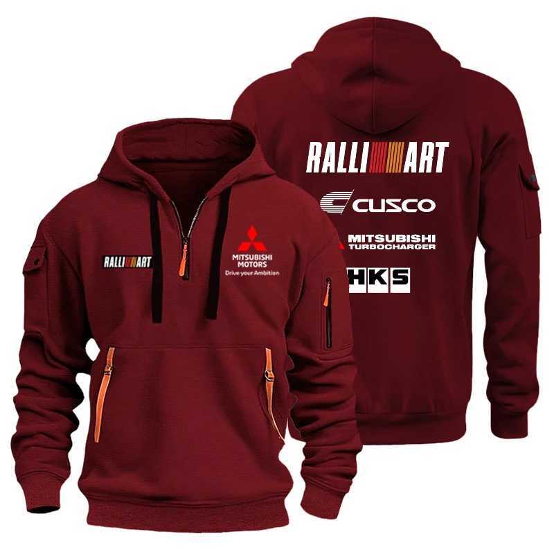 Mitsubishi Racing Team Sports Hoodie Unisex Oversized Top Evo Retro Sportswear Pullover Official 2022 S-5XL M251124