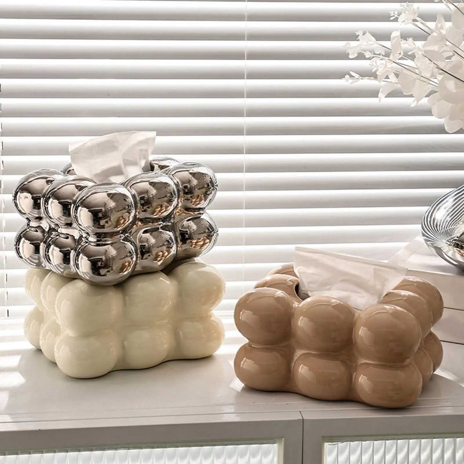 Luxury Tissue Box Holder Rectangular and Tables Kitchen DecorationM251124