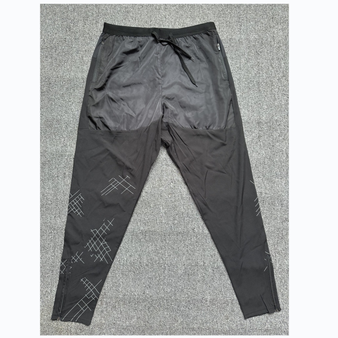 Men's sportswear pants, quick-drying fitness skill pants, track and field pants, running pants, jogging pants, black yoga wear, gym drawstring pants and training pants
