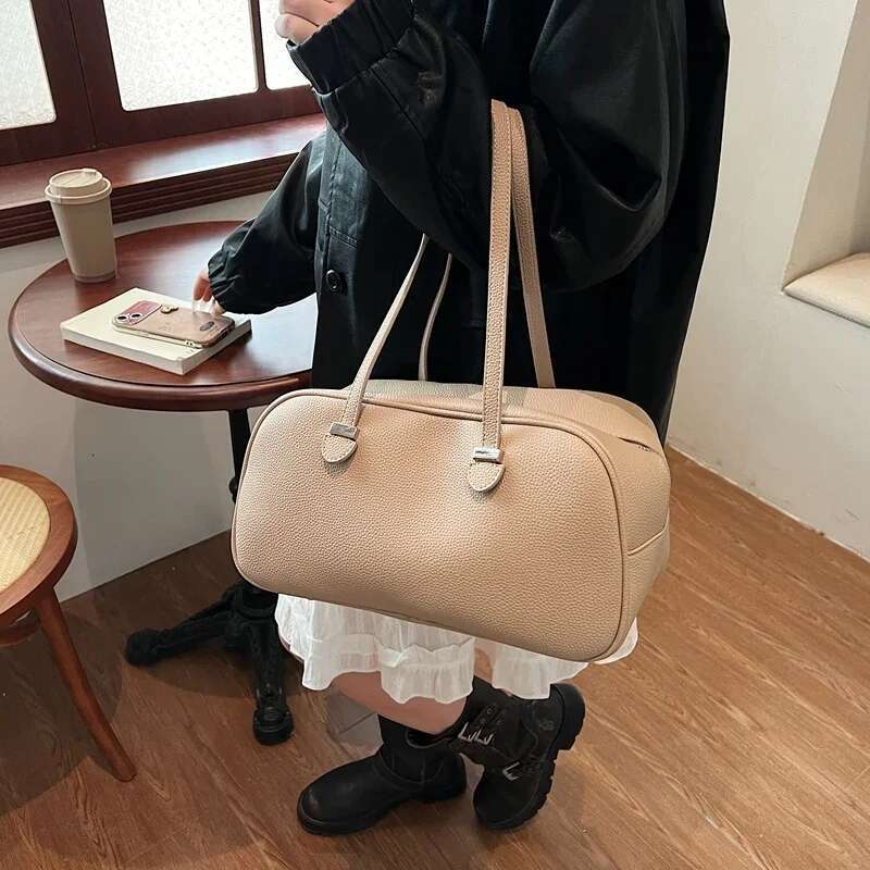 Fashion Retro Women Pillow Handbags And Purses Spring Leather Tote Trend Females Shoulder Bags