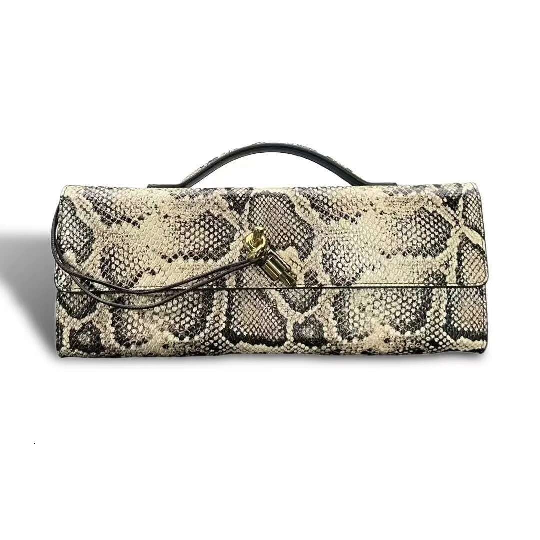 High Quality New Women's Fashionable Crocodile Pattern Flip Cover Holding Accordion Bag Dinner Bag Ladies Handbag Long Strap