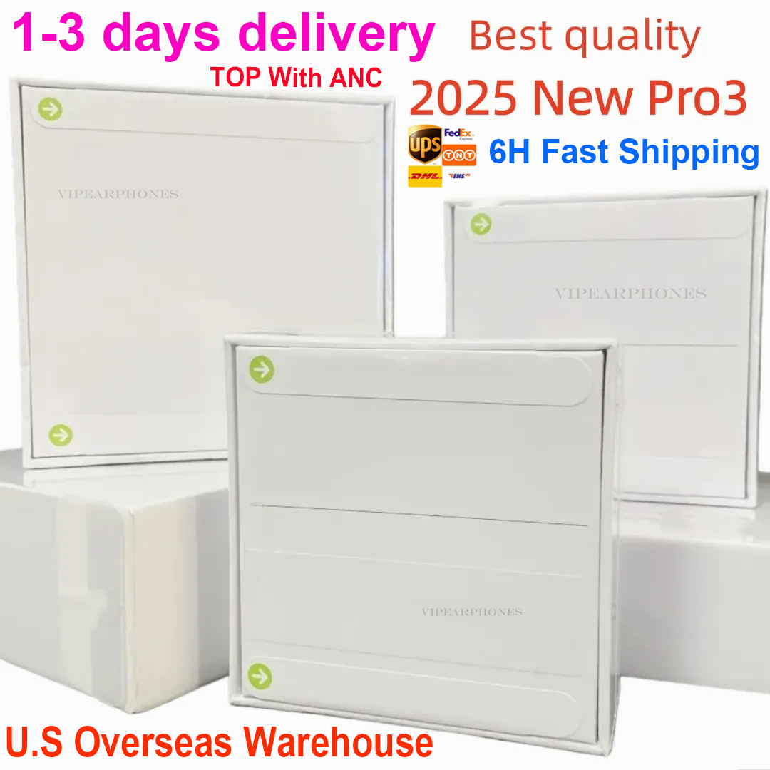 USA Stock for airpodspro3 airpodspro2 pros 3rd 4s 5 earbuds headphone Accessories Solid TPU Silicone Protective Earphones Cover Wireless Charging Shockproof Case