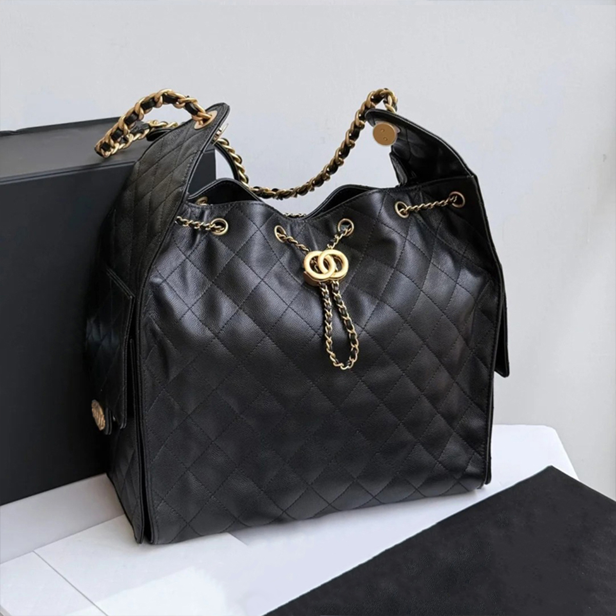 New Designer Bag Shoulder Bag Luxury Bag High Quality Women's handbag Purses Hobo Bag Cowhide Composite Bag Large Capacity Black shopping bag designer bag 2025