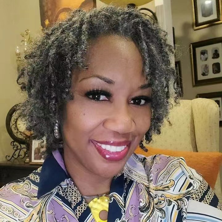 Salt and pepper grey afro kinky hair wigs raw human black mixed grey hair none lace wig short 10inch gray bob style