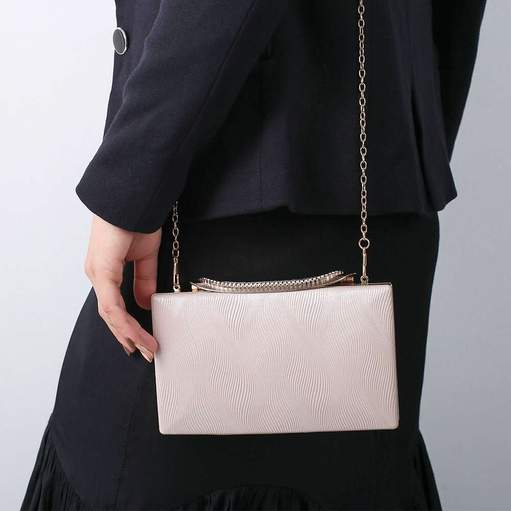 Dinner Bag New Banquet Simple And Fashionable Evening Dress Versatile PU Bag KQ