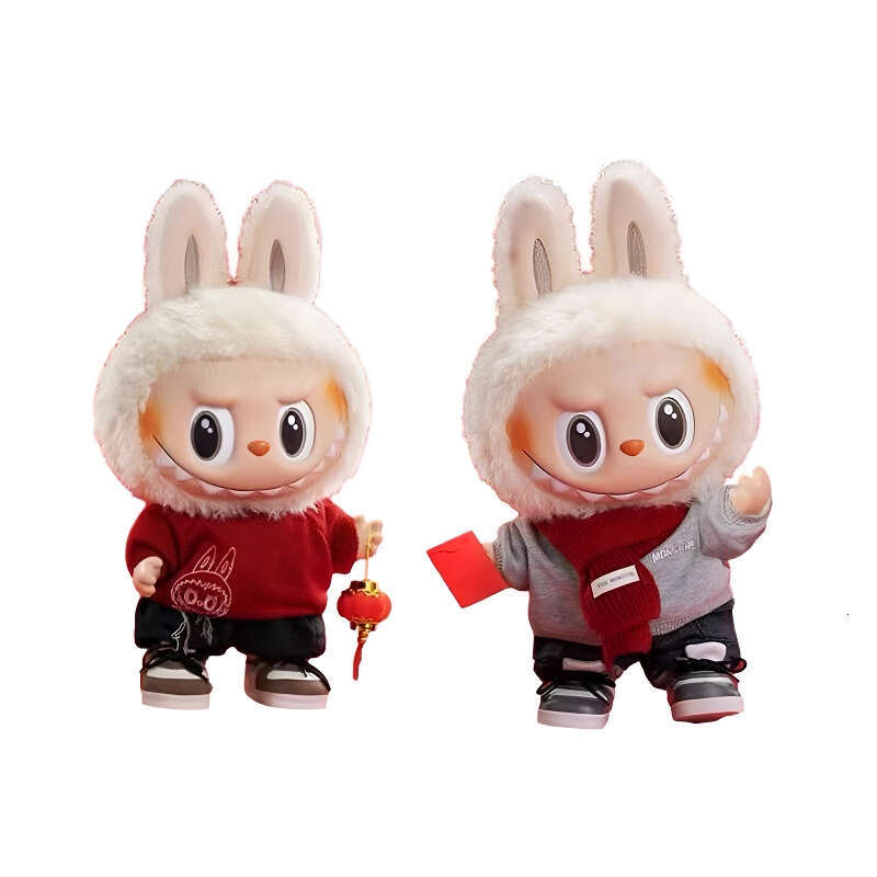 LABUBU The Monsters Walk By Fortune Vinyl Plush Toy Blind Box Collectible Soft Doll Gift For Birthday PPT