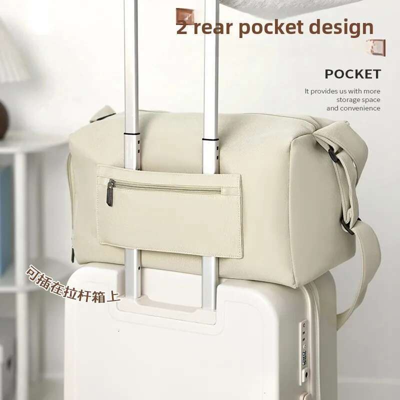 Designer Bag 2025 New Waterproof Leisure Fiess Large Capacity Business Trip Boarding Can Be Set Trolley Box Lage Travel Bag Luxury Bag