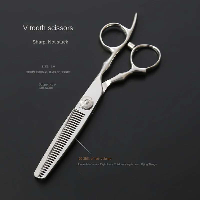 Professional Hairdresser's Import Grade Japan 440C Stainless Steel Thinning Scissor - Precision Cutting for Salons