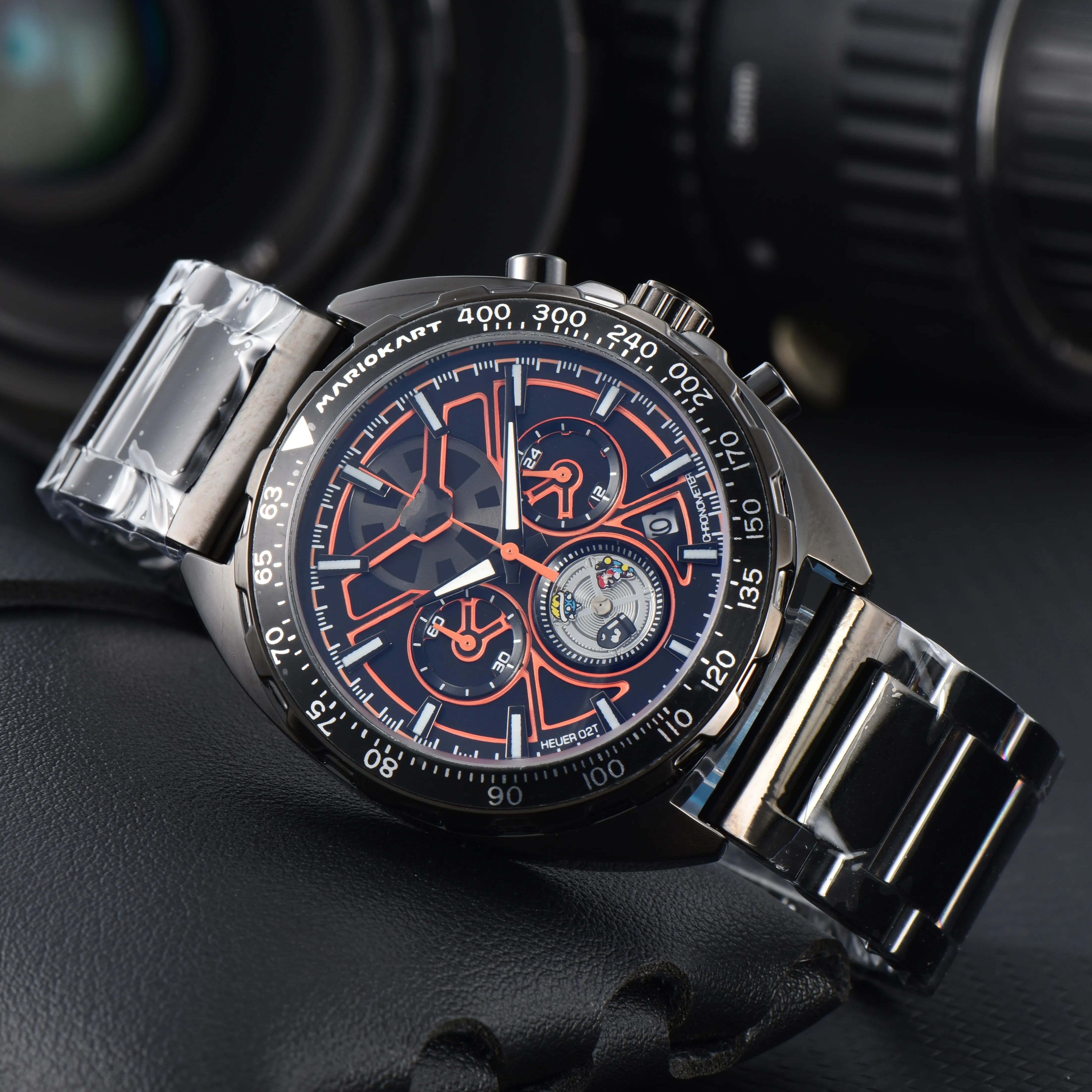 High quality High-end mens watch designer watches luxury Quartz watch fashion Steel strip Watch TA7876