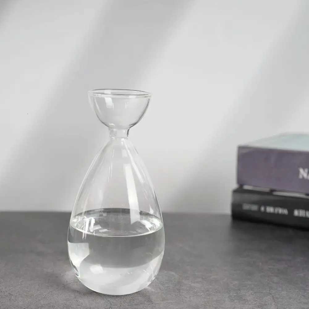 Small Planting Vase Simple Exquisite Hydroponic Bottle Heat-resistant Transparent Breeding Container Indoor C251124