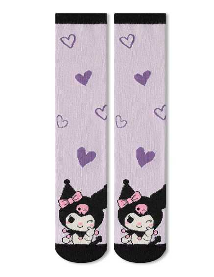 Kids Socks Children's socks girls calf socks Spring and autumn cute cartoon stockings baby tall cotton stockings Q251124