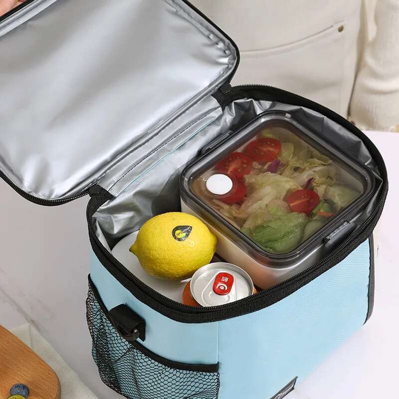 Insulated Large Bags For Women Men Reusable Lunch Bag With Adjustable Shoulder Strap