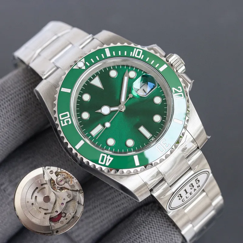 AAA Men Mechanical Watch Automatic Movement Watches 40MM Sapphire Luminous Business Wristwatch 904L Stainless Steel Strap 39584 es