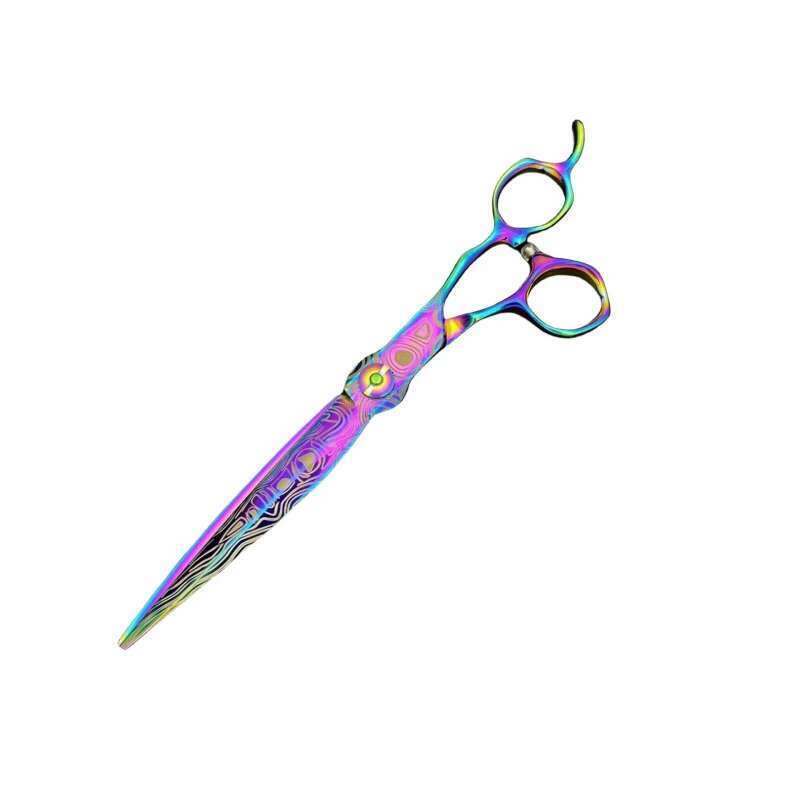 Color JP440C 6Inch Dental Flat Damascus Beauty Stylist Hairdressing Scissors